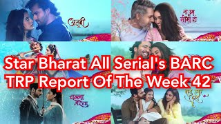 Star Bharat All Serial's BARC TRP Report Of The Week 42