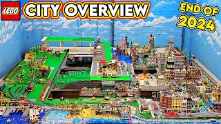 LEGO CITY FULL OVERVIEW | End of 2024 Studio Tour