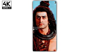 Devo Ke Dev Mahadev // 4k ultrahd Full screen WhatsApp status | Monday special #mahadev #tkedits. ❣️