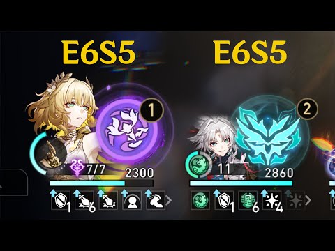 GETTING FAST STACK? E6S5 AGLAEA X E6S5 FEIXIAO MEMORY OF CHAOS 12 0 CYCLE | Honkai: Star Rail 3.0