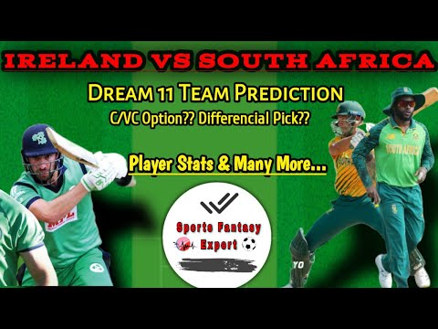 Ire vs Sa Dream11 Team Prediction,Ireland vs South Africa Dream 11 Today Match