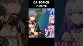 Hyacine makes Castorice blush in front of Trailblazer #hsrcreators #honkaistarrail