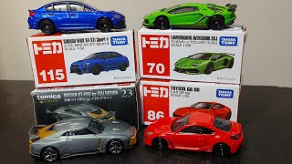 Unboxing Takara Tomy Diecast Car Models 2.