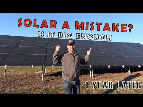 Is solar power a bad idea? - 1 year of production and consumption