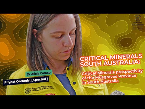 Critical Minerals SA project - Critical minerals prospectivity of the Musgraves Province in SA