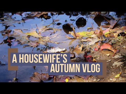 A Housewife's Autumn Vlog | Minimalist | Slow Living | Mom of 3