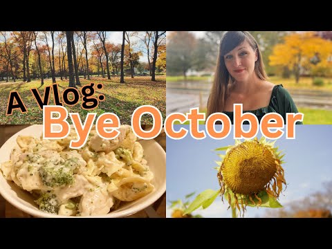 Bye October: Vlog | Postpartum journey | Recipe for Cheesy Broccoli Tortellini | Slow Living