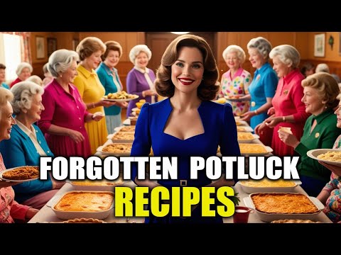 25 Forgotten Potluck Recipes No One Makes Anymore!