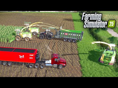 THIS IS HOW YOU MAKE SILAGE...FAST!! 👀 | Farming Simulator 25 - Calmsden | Episode 9