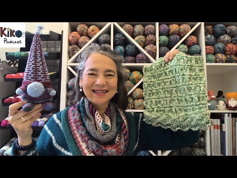 Kiko's Knitting Podcast #258 - Cowl & two Gnomes