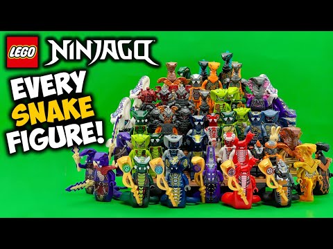 Every LEGO Ninjago Serpentine (Snake) Minifigure! 🐍 2012-2024 Reviewed!