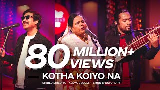 Kotha Koiyo Na | Coke Studio Bangla | Season 2 | Shiblu Mredha X Aleya Begum X Emon Chowdhury