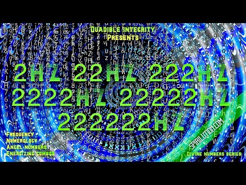 ★2Hz, 22Hz, 222Hz, 2222Hz, 22222Hz, 222222Hz★ Heavenly Numerology Frequency Combo!