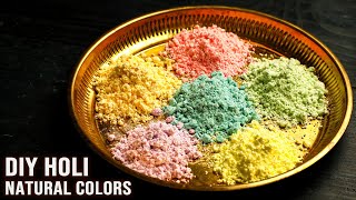 How To Make Holi Colors at Home🌸 | Chemical Free Natural Colors | Homemade Holi Colors