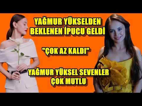 YAĞMUR YÜKSELDEN BEKLENEN İPUCU GELDİ "ÇOK AZ KALDI"