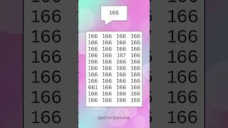 Find The Different 166 #odd #mathodd #spotthedifferencegam #mathgames