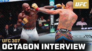 Khalil Rountree Jr. Octagon Interview | UFC 307