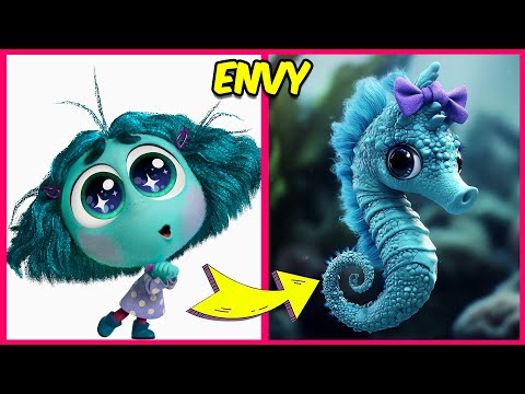 INSIDE OUT 2 under the SEA 🌊 + 🔊 Guess The Voice...! Inside Out 2 Movie 🔥 Envy, Joy, Anxiety, Ennui