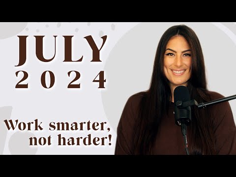 July 2024 Energy | Clear Your Mind for Maximum Energy Towards Your Goals