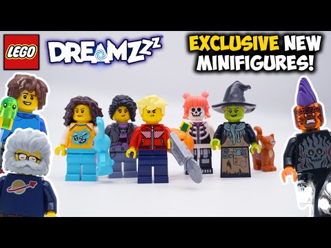 Exclusive NEW Lego Dreamzzz & Ninjago(?) Minifigures from the LEGO Store REVIEWED!