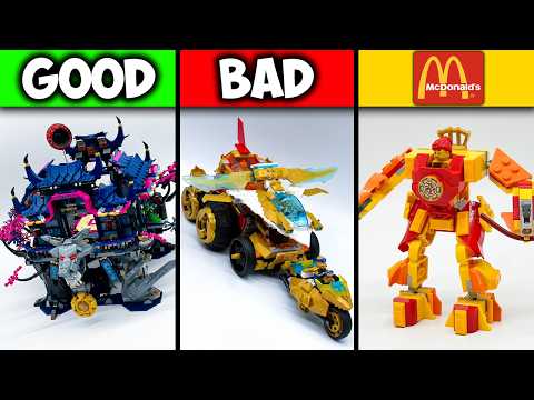 Ranking EVERY Custom Ninjago Build I've EVER Made! 🤯 Mechs, Dragons, Temples, & More!