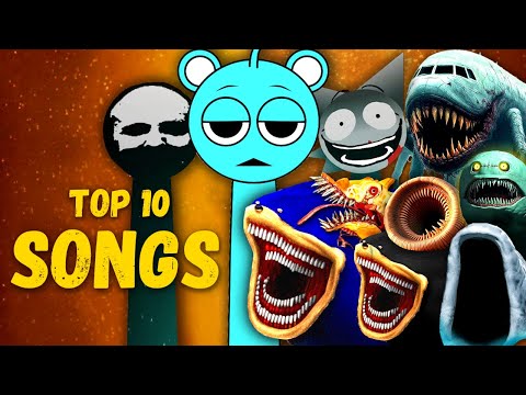 TOP 10 SONGS | INCREDIBOX SPRUNKI, SHIN SONIC TAPES, THE INFECTED SKY, ZOOCHOSIS, TRAIN EATER | MORS