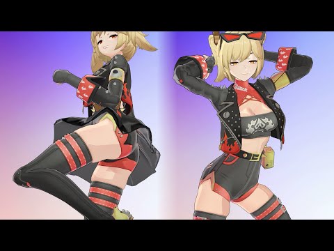 [Zenless Zone Zero MMD - la la love  ]  絕區零 - 柏妮思 Burnice