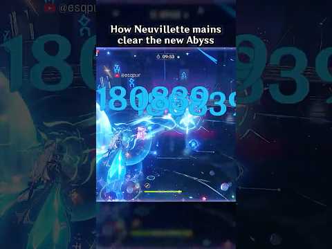 HOW NEUVILLETTE MAINS CLEAR THE NEW ABYSS