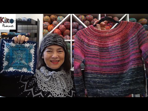 Kiko's Knitting Podcast #211 - Pullover & Square