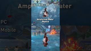 Amphoreus Water Physics PC vs Mobile #amphoreus #aglaea #theherta #hsr #phainon