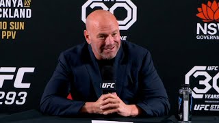 Dana White Post-Fight Press Conference | UFC 293