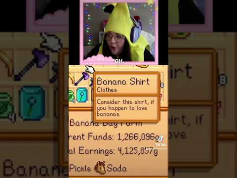 Stardew Banana Suit #shorts