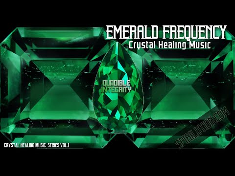 (Crystal Healing Music) ★Emerald Crystal Healing Frequency★ (417Hz + 639Hz + 11111Hz + 444Hz)