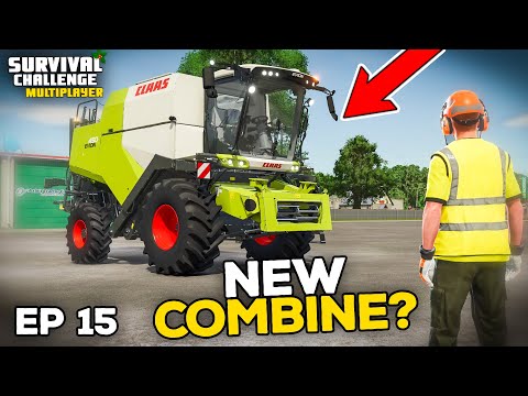 DID WE ACTUALLY BUY A COMBINE?!? | Farming Simulator 25 - Survival Challenge | Episode 15