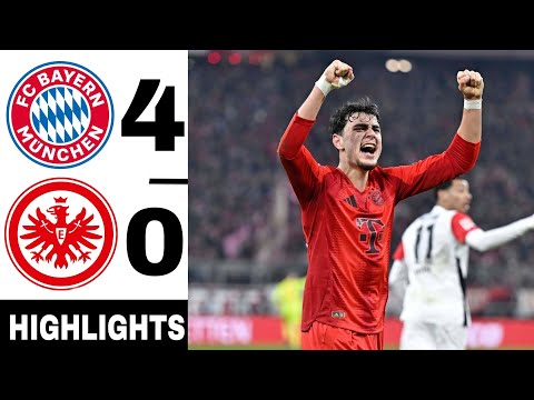 FC Bayern Munich 4-0 Frankfurt  | Bundesliga 2025