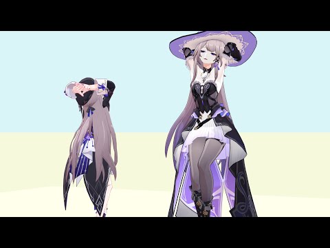 [Honkaistarrail MMD - Hold up ] 崩壞星穹鐵道mmd/大黑塔The Herta/黑塔Herta