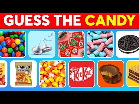 Guess The Candy 🍭🎅🍫 How Many of These Candies Do You Know?