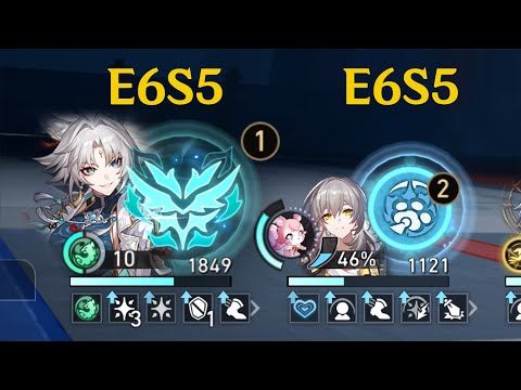 FEIXIAO WITH TRUE DAMAGE IS CRAZY 💀 E6S5 FEIXIAO DESTROY MOC 12 0 CYCLE | Honkai: Star Rail 3.0