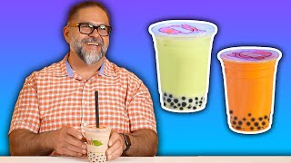 Mexican Dads try BOBA for the first time