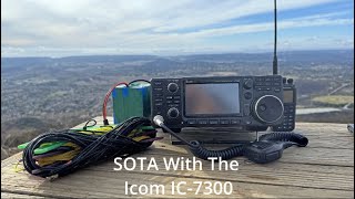 Using the ICOM 7300 for SOTA