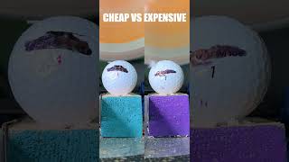 I tested cheap vs expensive golf balls!