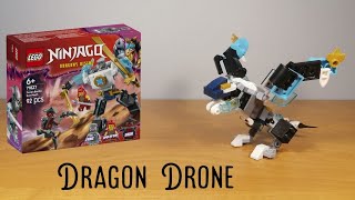 Lego 71827 alternate build Dragon Drone