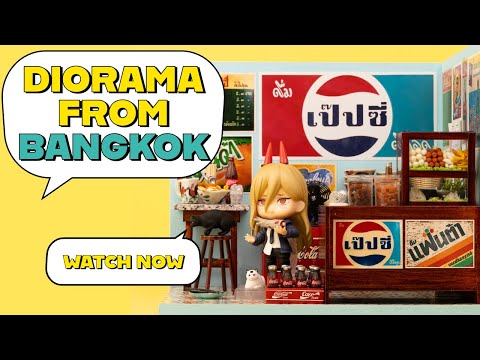 Buying Anime Figures and Dioramas from Mega Plaza Bangkok | Chainsaw Man Power Nendoroid