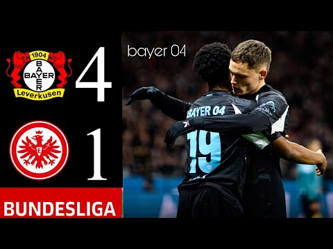 Bayer Leverkusen  Frankfurt 4-1 | Bundesliga Highlights | Bayer 04 - frankfurt