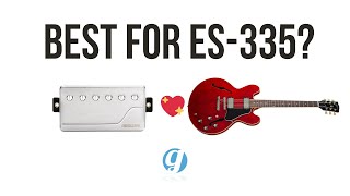 Best Pickups for a Gibson (or Epiphone) ES-335 #humbuckers #seymourduncan #fishmanfluence