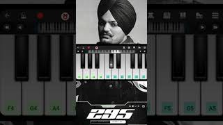 295 Piano Tutorial, Sidhu Moosewala #shorts #295 #295piano #ripsidhu