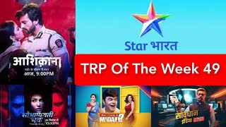 Star Bharat All Serial's BARC TRP Report Of The Week 49