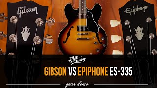 Can the Epiphone be THAT good? Epiphone ES-335 vs. Gibson ES-335