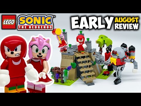 Knuckles and the Master Emerald Shrine EARLY Review! LEGO Sonic the Hedgehog Set 76998