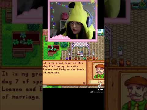 Stardew Valley Marrying Emily #shorts